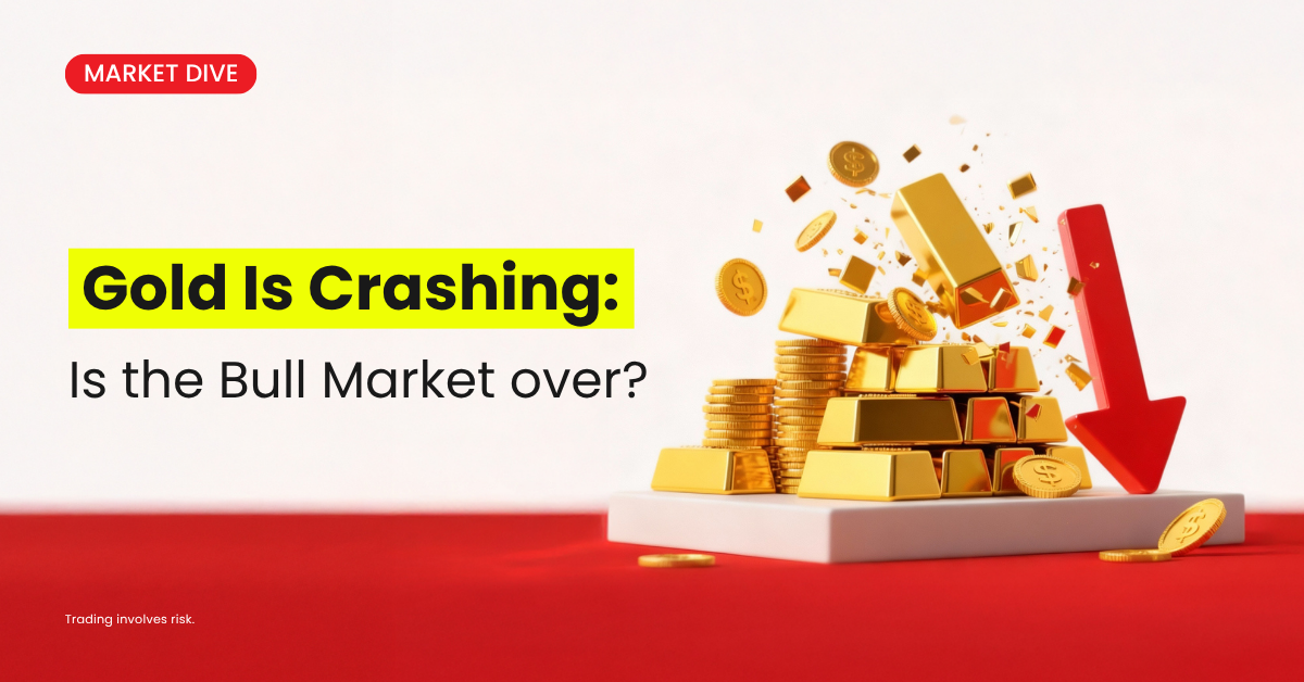 gold is crashing