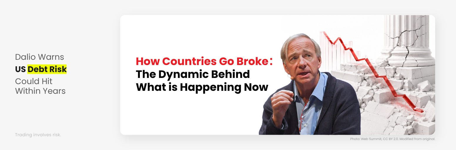 Ray Dalio warns US debt risk could emerge within years as Treasury pressure rises
