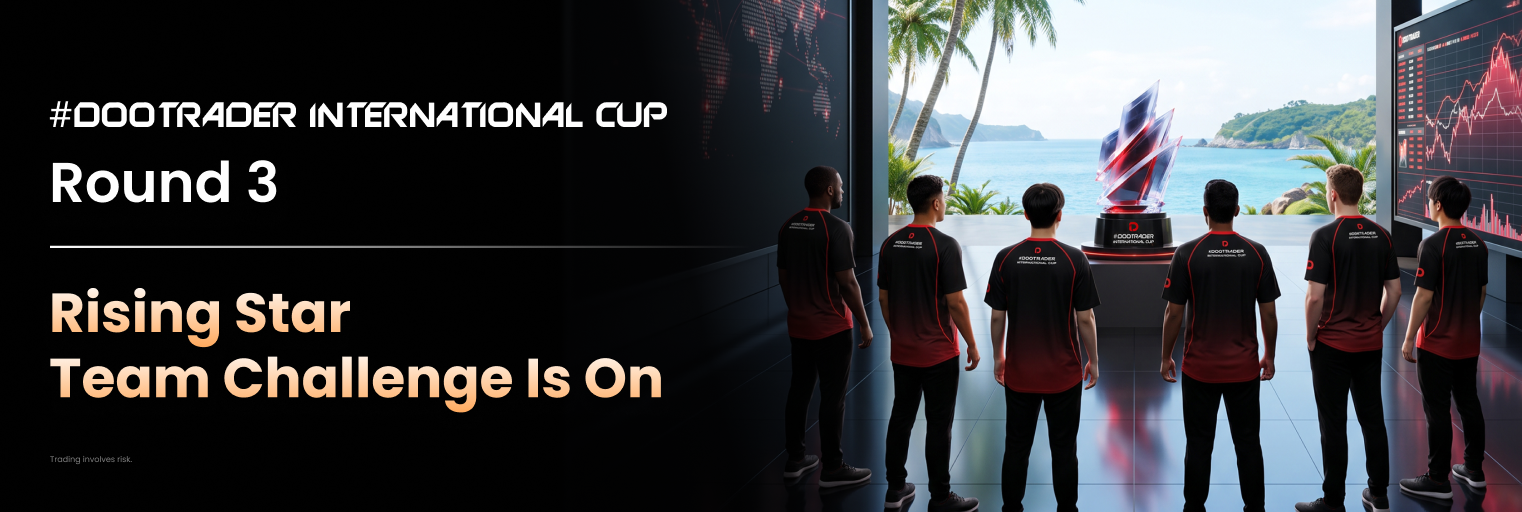 #DooTrader International Cup Round 3 introduces the #DooTrader Team Challenge.