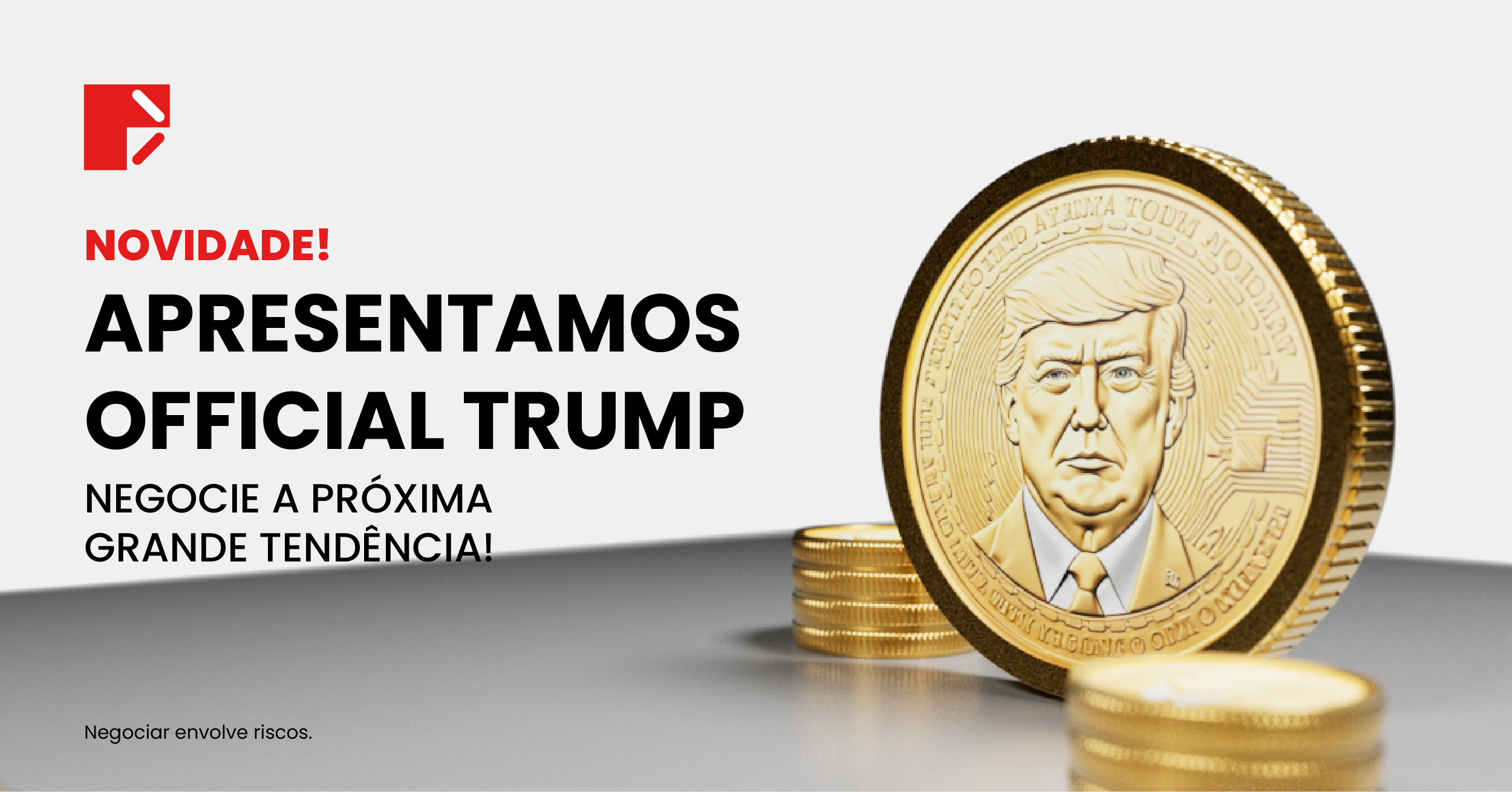 OFFICIAL TRUMP (TRUMP/UST) agora disponível na Doo Prime